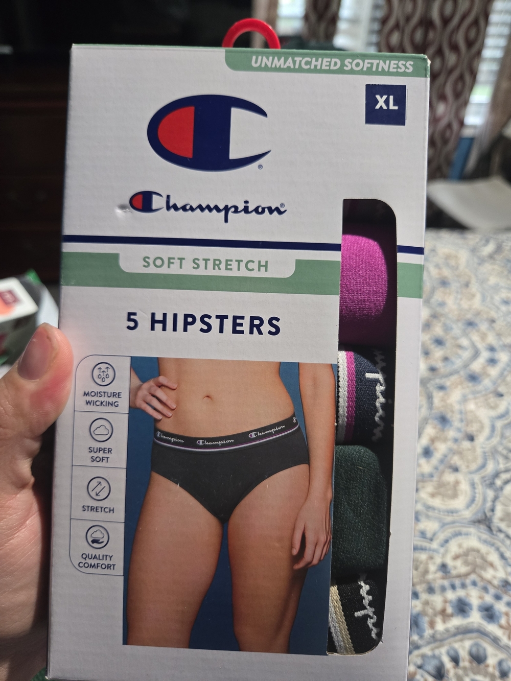 Champion Women’s Hipster Pack - Black, Pink, Green, Cream, Blue
